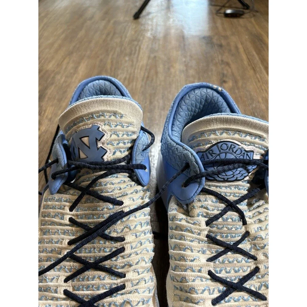 Promo Air Jordan XXXII 32 Low White UNC Valor Blue Navy Size 15 819493-PC